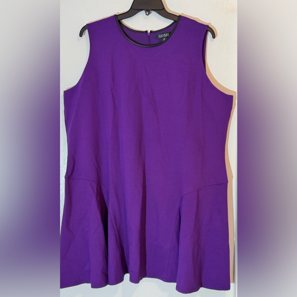 Ralph Lauren short purple dress